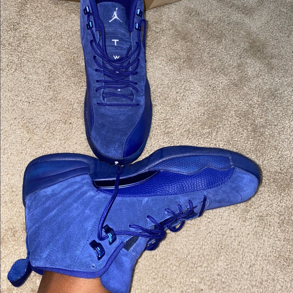 Air Jordan 12 *New* suede blue size 13